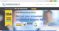 Desktop Screenshot of dennispiperassociates.com